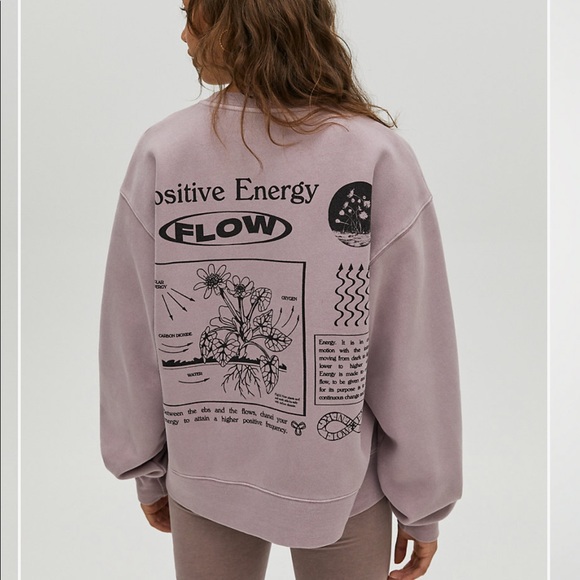 cozyaf boyfriend cropped sweatshirt